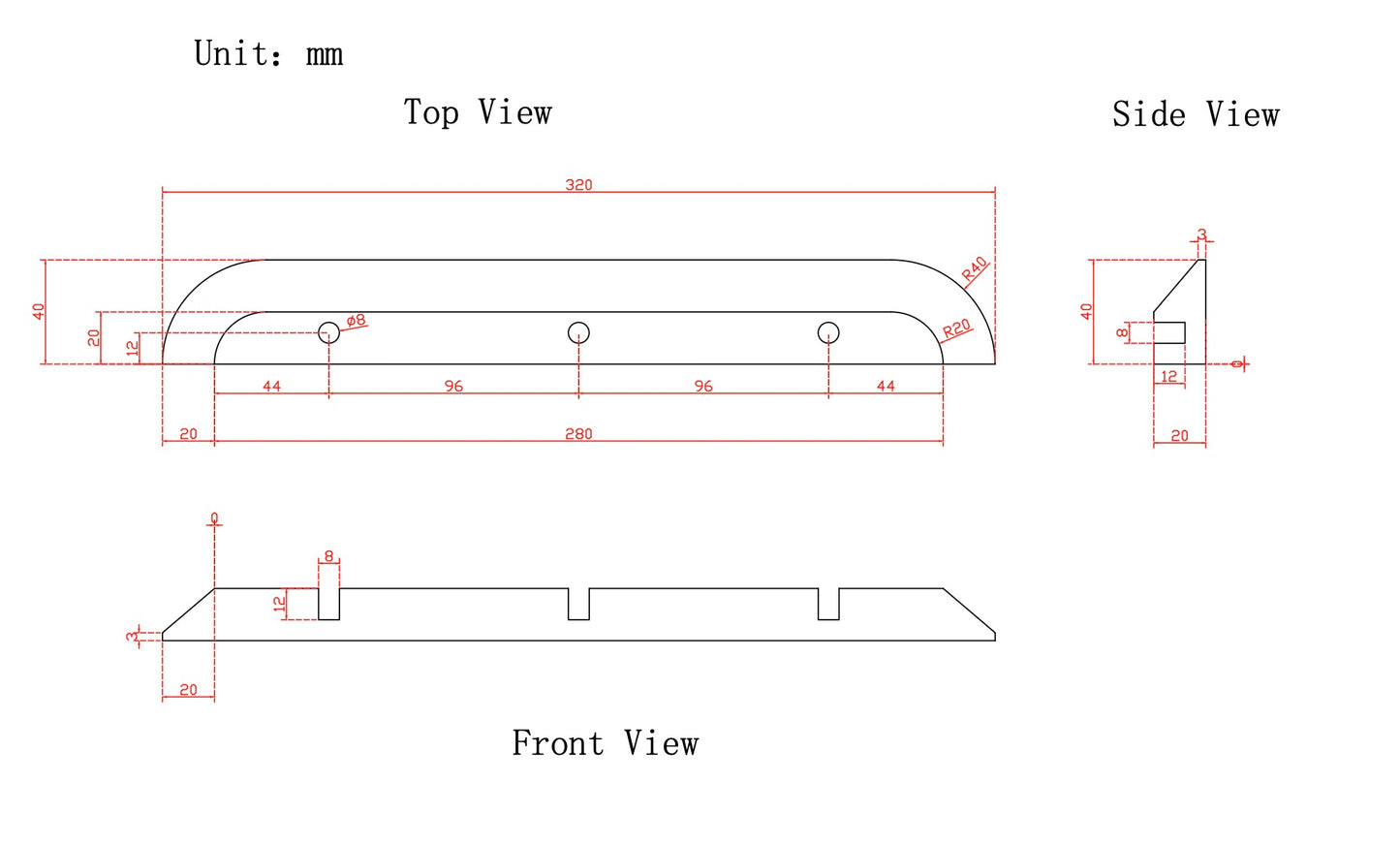 Angel Marble Handle Arabescato