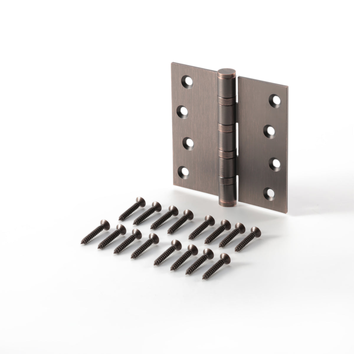 Brass Door Hinge in Antique Copper Brass
