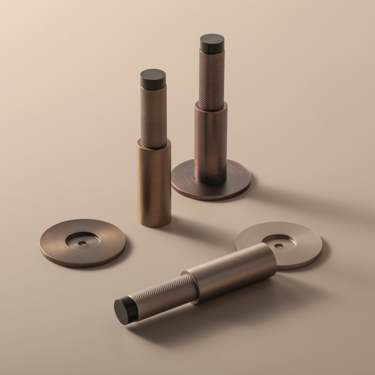 Halo Door Stop parts and base plates