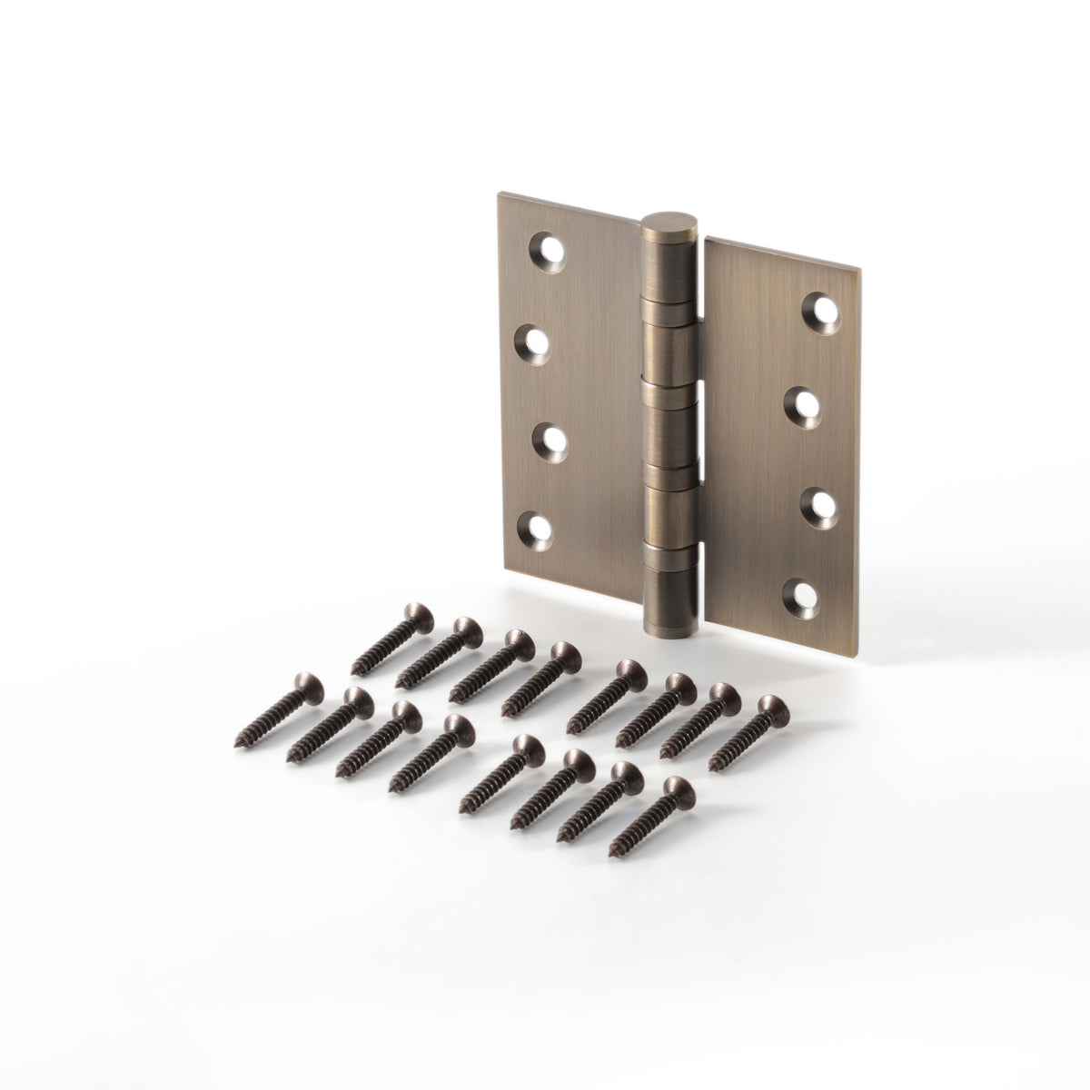 Brass Door Hinge in Antique Brushed Bronze