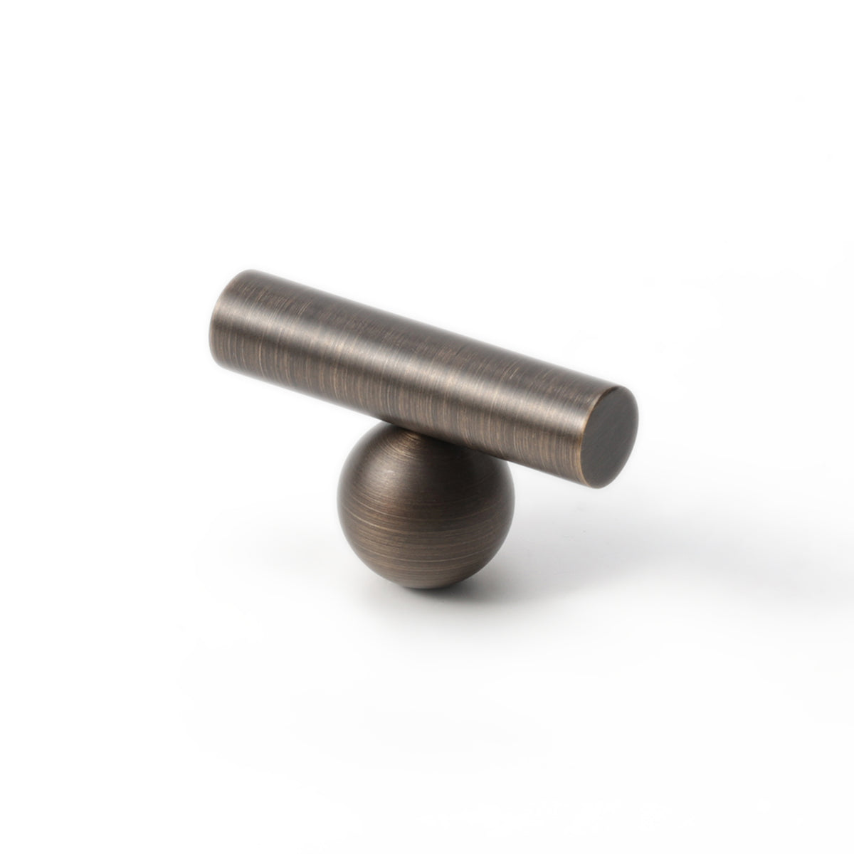 Flair Knob in Antique Brushed Bronze