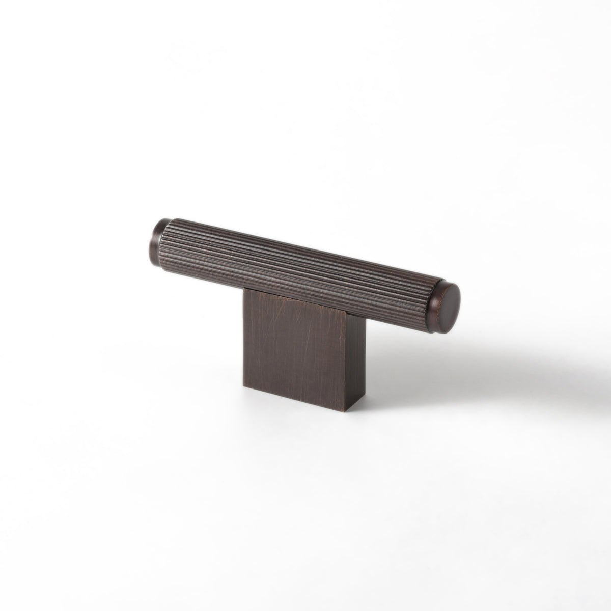 Stripe Knob in Antique Copper Brass