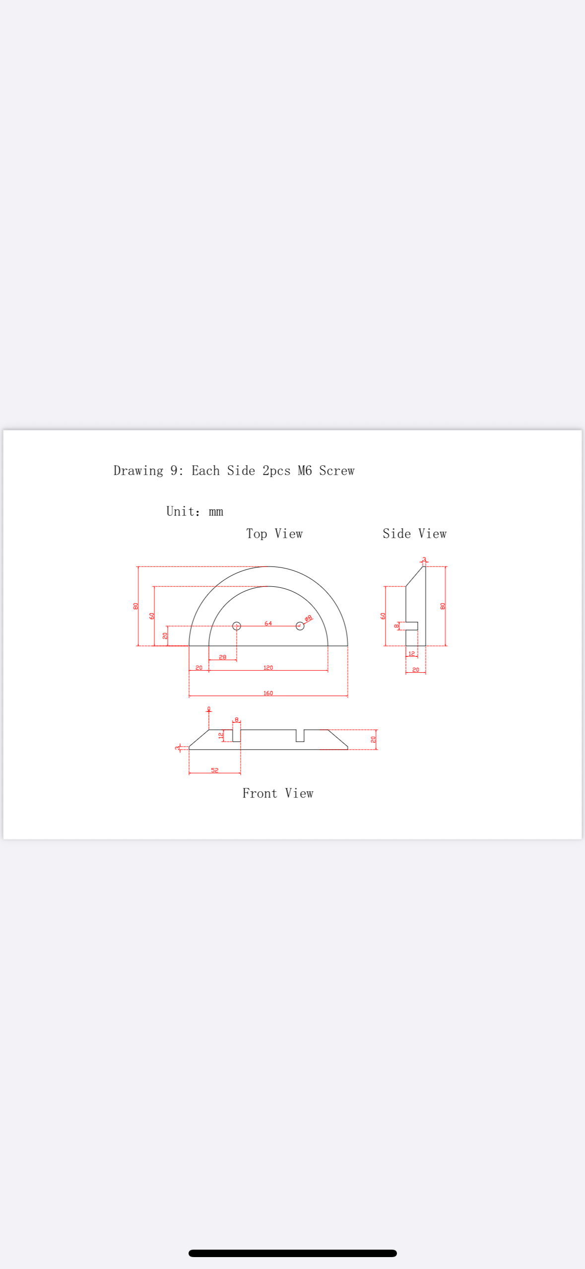 Semi Marble Handle Rosso