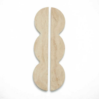 Eclipse Marble Handle Travertine