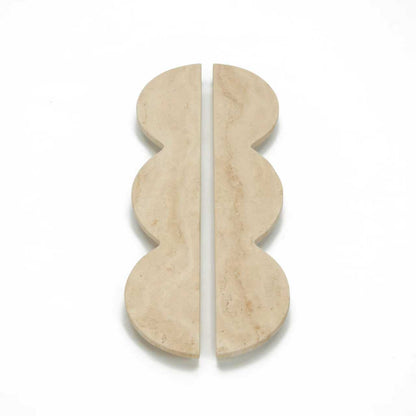 Eclipse Marble Handle Travertine