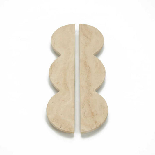Eclipse Marble Handle Travertine