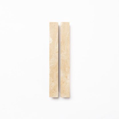 Rectangle Marble Handle Travertine