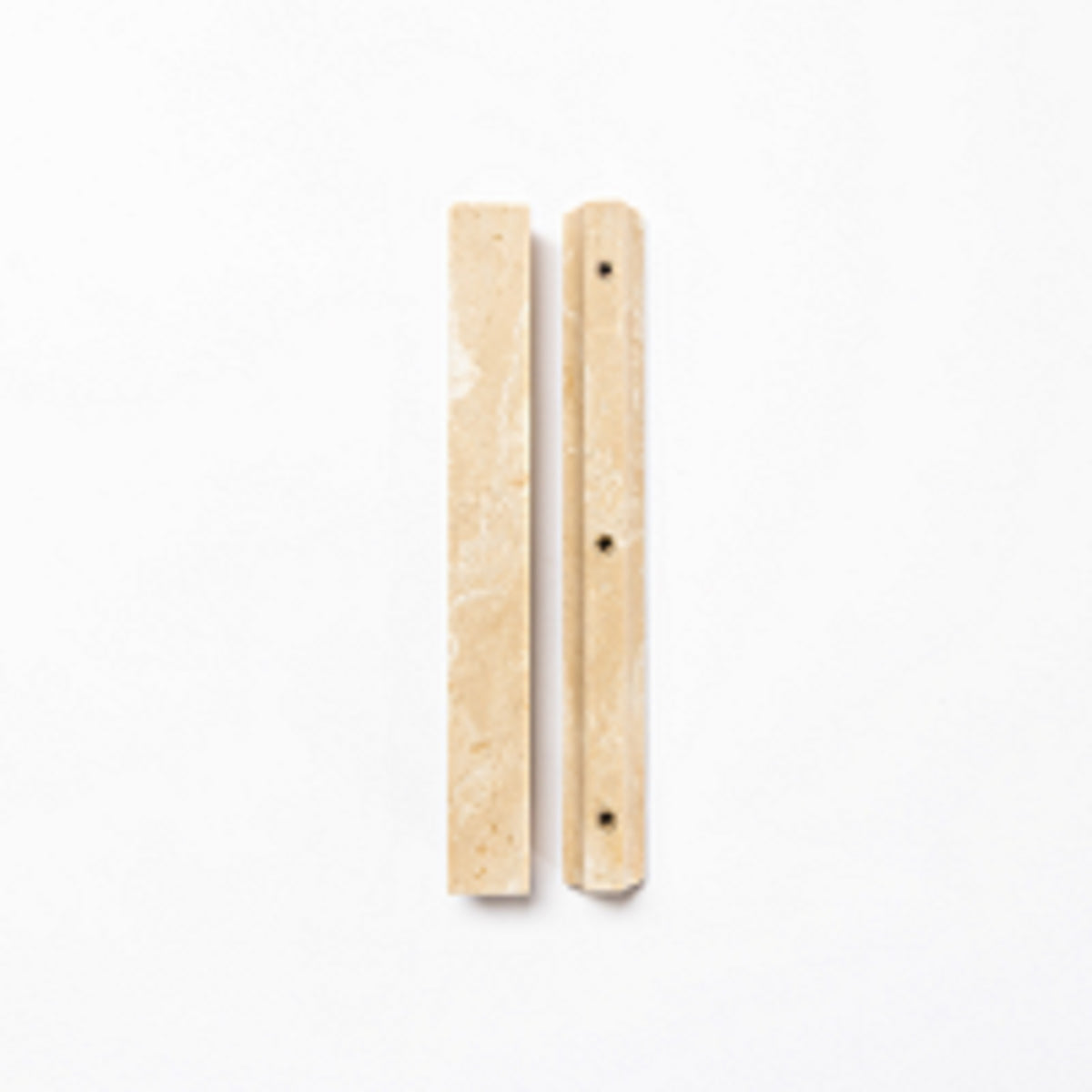 Rectangle Marble Handle Travertine