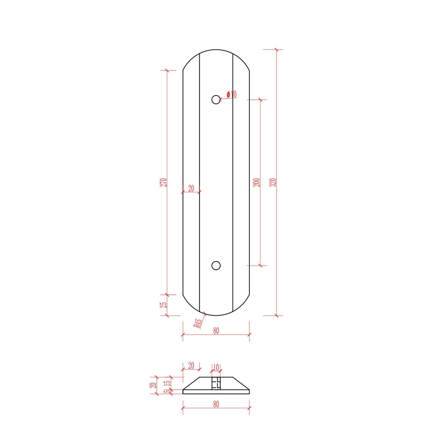 Studio Marble Handle