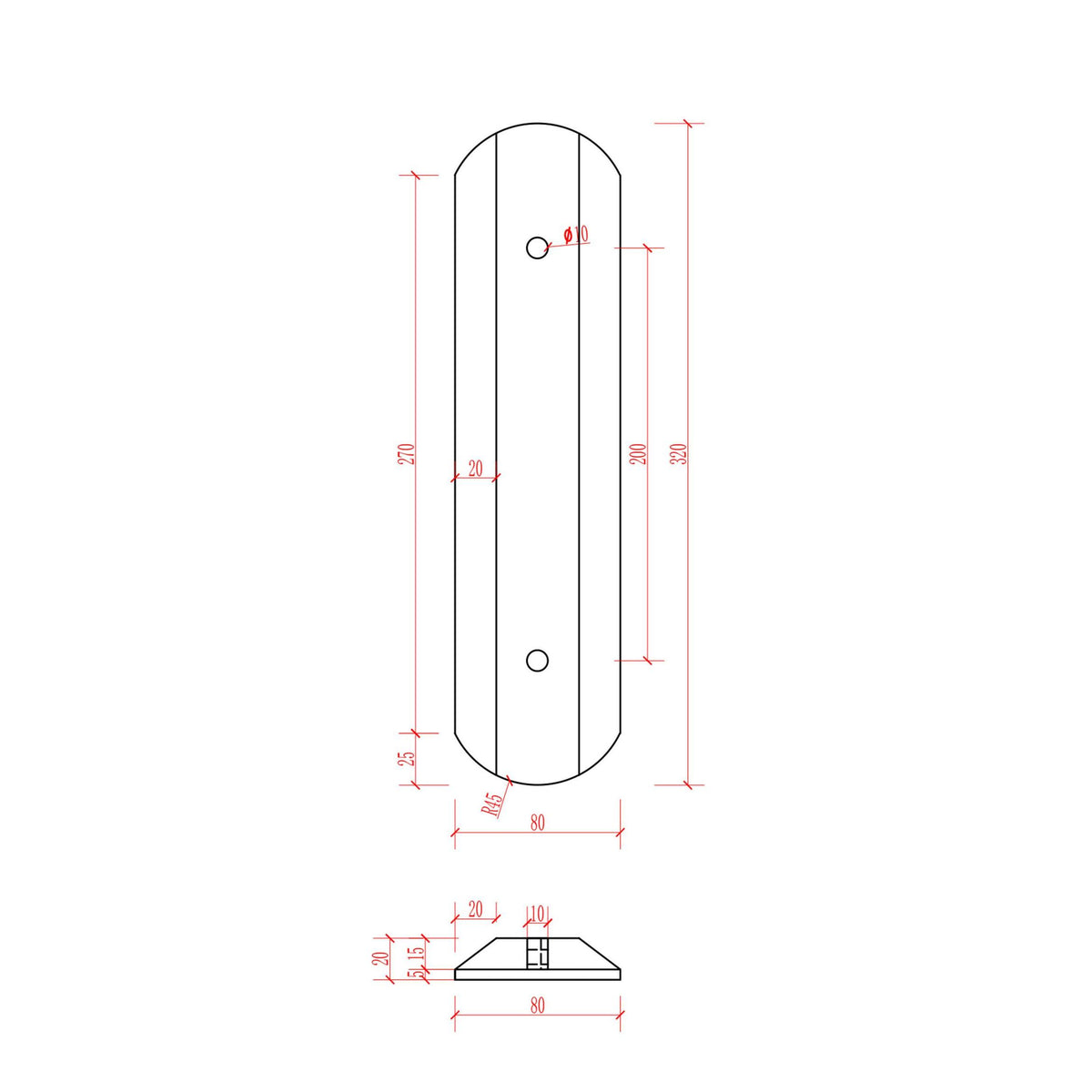 Studio Marble Handle