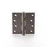 Brass Door Hinge in Antique Copper Brass