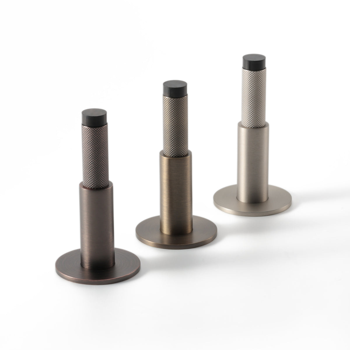 Halo Door Stop in all three finishes