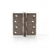 Brass Door Hinge in Antique Brushed Bronze