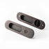 Nova Sliding Door Set in Antique Copper Brass