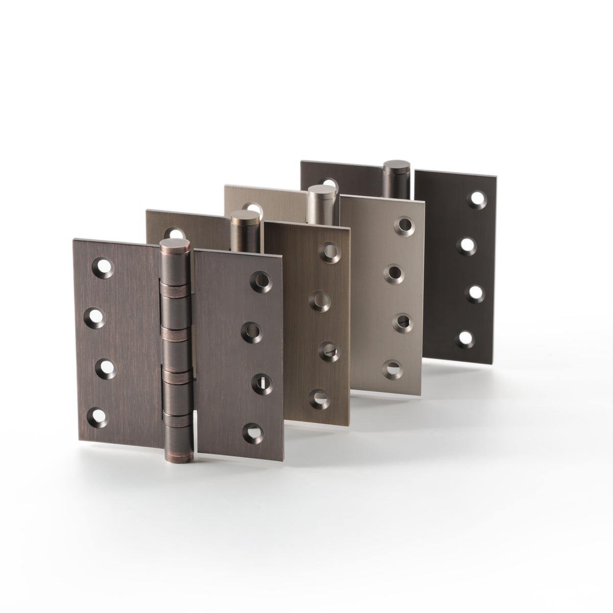 Brass Door Hinge in Antique Brushed Bronze